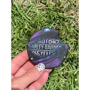 Harley Davidson Car Coasters 2 Pack